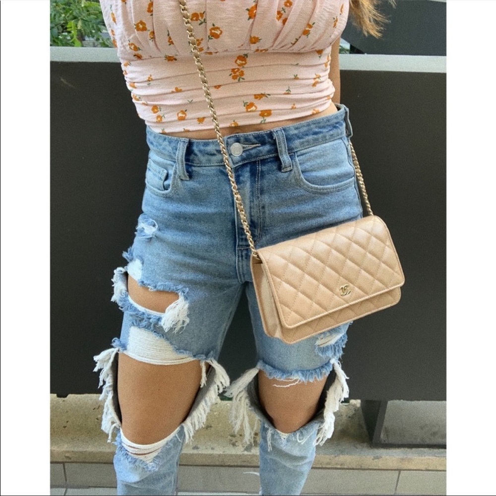 NWT High Rise Straight Jean - Picture 2 of 8